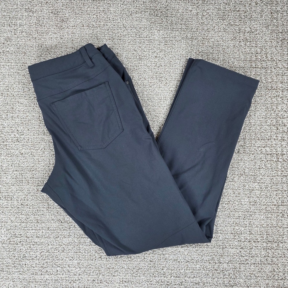 Lululemon ABC Pant Classic Fit 32x32 Black Tech Chino Pants